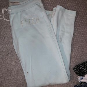 Abercrombie Sweat Pants Blue